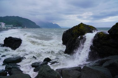 Karadeniz 'de şiddetli fırtına
