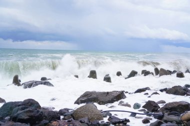 Karadeniz 'de şiddetli fırtına