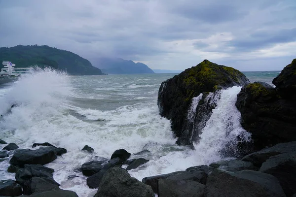 Tempête Violente Sur Mer Noire — Photo