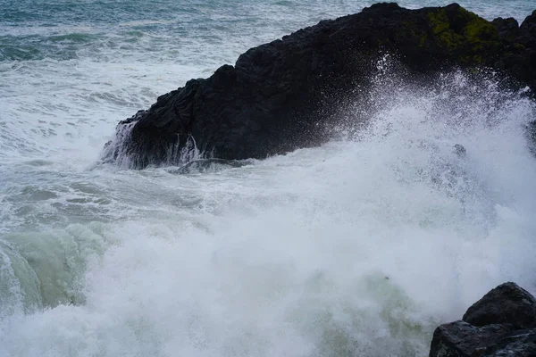 Schwerer Sturm Schwarzen Meer — Stockfoto