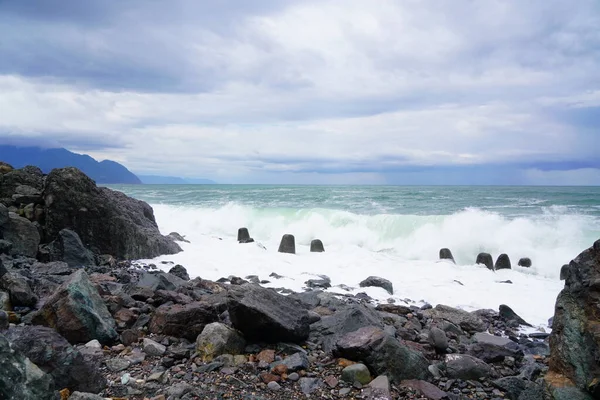 Svår Storm Svarta Havet — Stockfoto