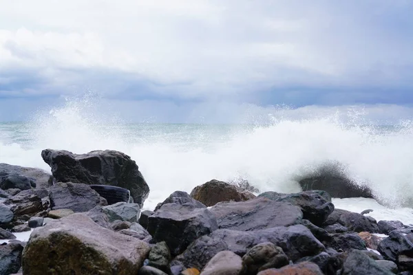 Tempête Violente Sur Mer Noire — Photo