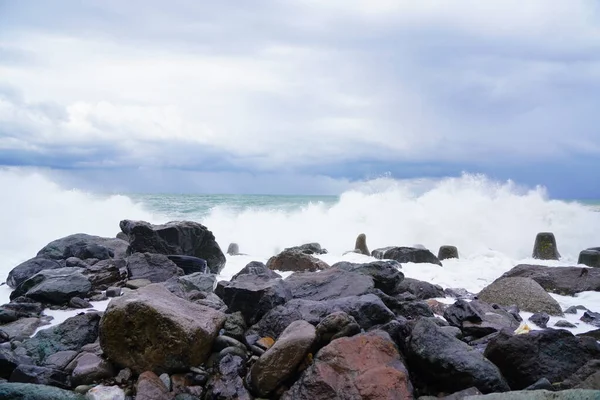 Tempête Violente Sur Mer Noire — Photo