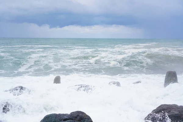 Grave Tempesta Sul Mar Nero — Foto Stock