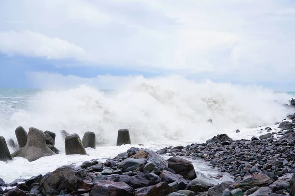 Tempête Violente Sur Mer Noire — Photo