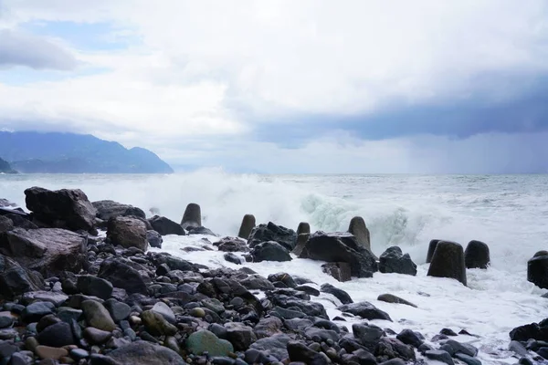 Grave Tempesta Sul Mar Nero — Foto Stock