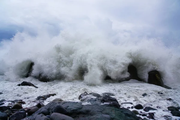 Grave Tempesta Sul Mar Nero — Foto Stock