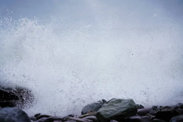 Schwerer Sturm Schwarzen Meer — Stockfoto