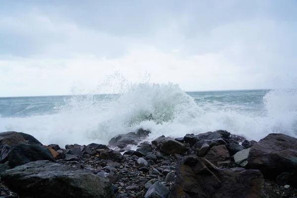 Tempête Violente Sur Mer Noire — Photo