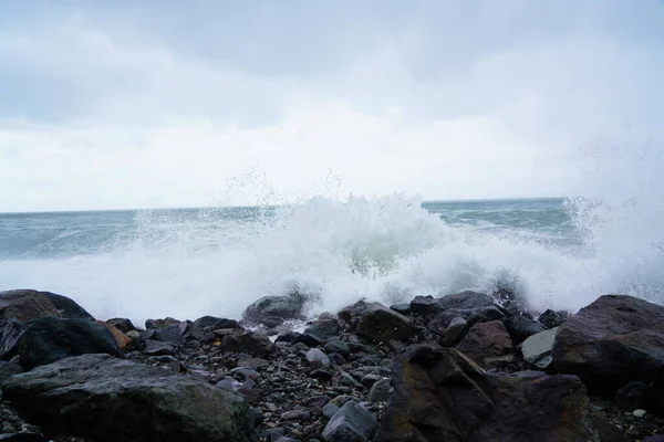 Grave Tempesta Sul Mar Nero — Foto Stock