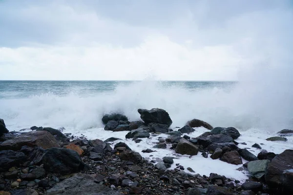 Tempête Violente Sur Mer Noire — Photo