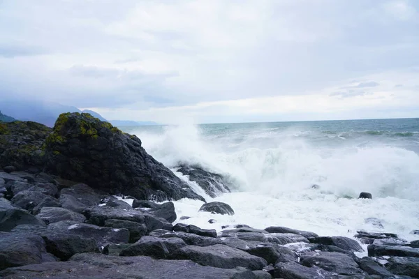 Grave Tempesta Sul Mar Nero — Foto Stock