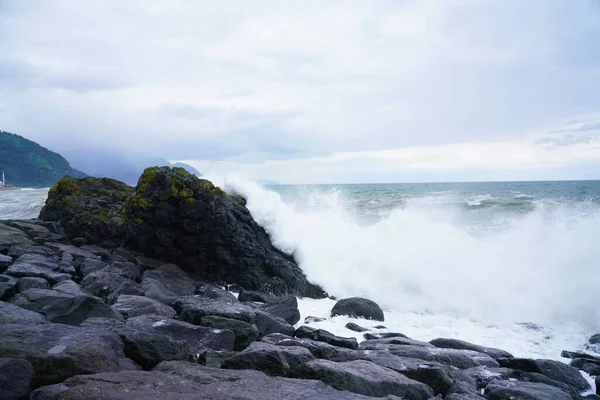 Grave Tempesta Sul Mar Nero — Foto Stock