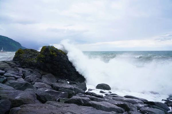 Svår Storm Svarta Havet — Stockfoto