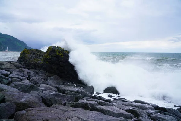 Svår Storm Svarta Havet — Stockfoto