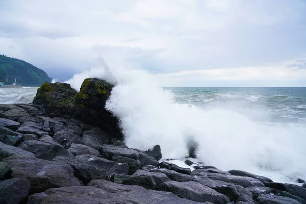 Tempête Violente Sur Mer Noire — Photo