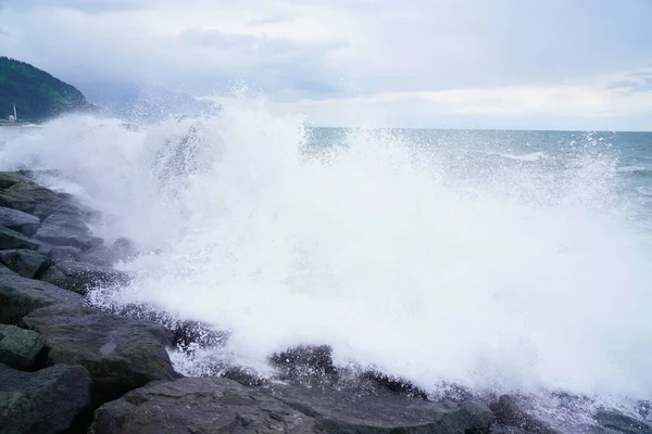 Grave Tempesta Sul Mar Nero — Foto Stock