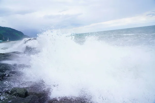 Tempête Violente Sur Mer Noire — Photo