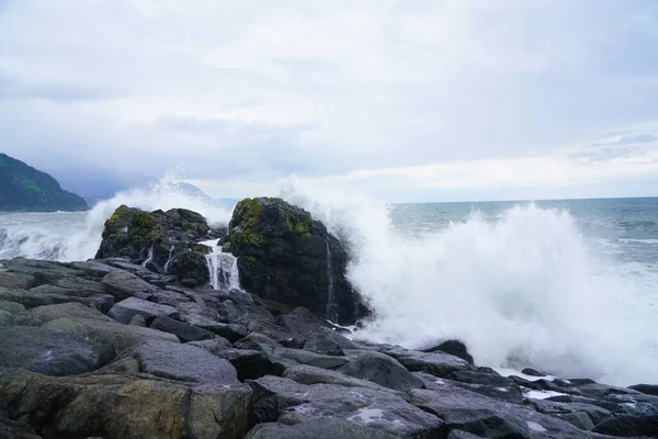 Svår Storm Svarta Havet — Stockfoto