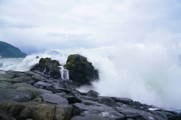 Grave Tempesta Sul Mar Nero — Foto Stock