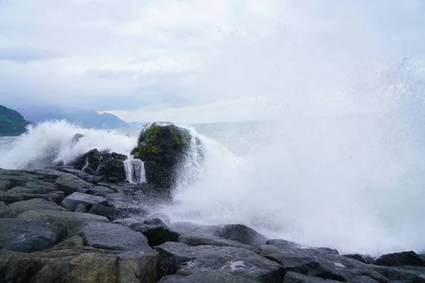 Grave Tempesta Sul Mar Nero — Foto Stock