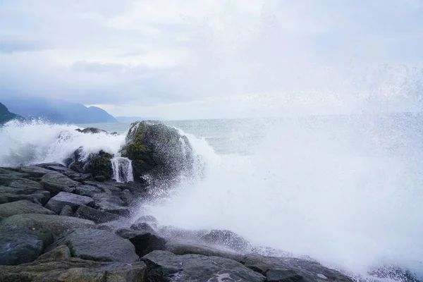 Svår Storm Svarta Havet — Stockfoto