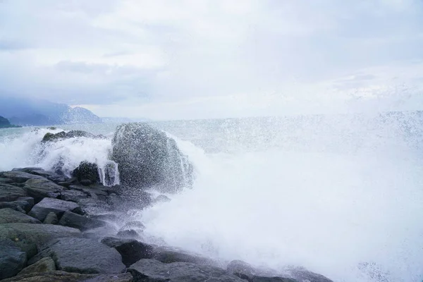Grave Tempesta Sul Mar Nero — Foto Stock