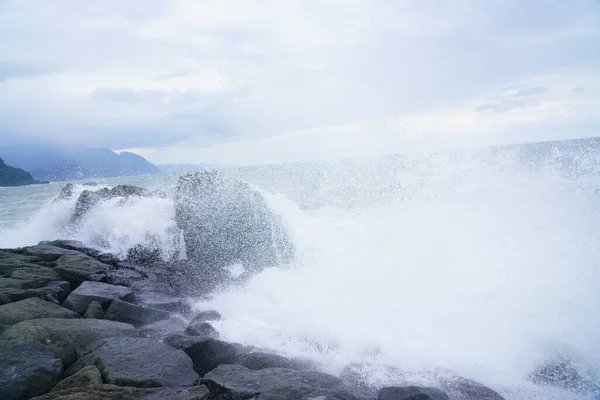 Grave Tempesta Sul Mar Nero — Foto Stock