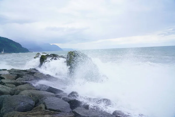 Grave Tempesta Sul Mar Nero — Foto Stock