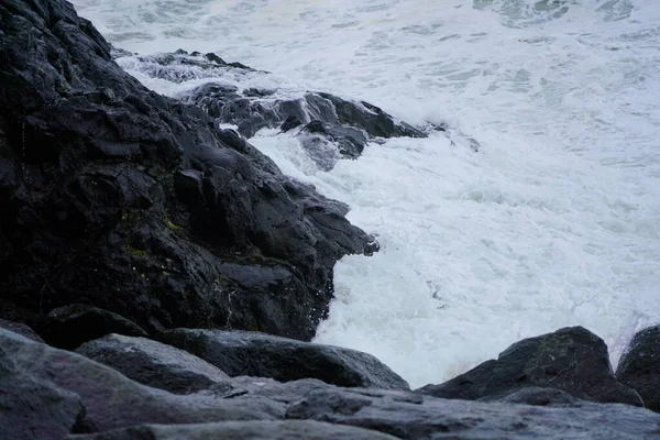 Schwerer Sturm Schwarzen Meer — Stockfoto