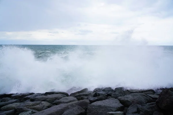 Tempestade Severa Mar Negro — Fotografia de Stock