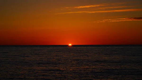 Puesta Sol Mar Negro Junio —  Fotos de Stock