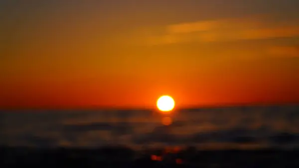 Sunset Black Sea June — Stock Photo, Image