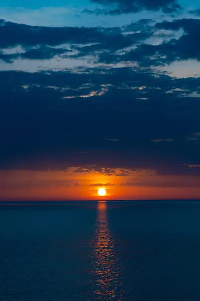 Закат Черном Море Мае — стоковое фото
