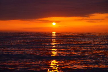 Mayıs 'ta Batum' da gün batımı