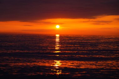 Mayıs 'ta Batum' da gün batımı