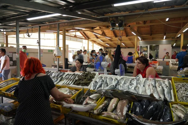 Batumi Georgia July 2021 Fish Market — Stock Photo, Image