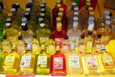 Batumi, Gürcistan - 06 Ağustos 2021: Halk Sanatları Fuarı