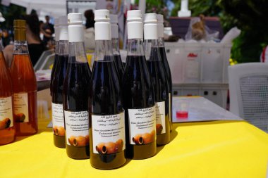 Batumi, Gürcistan - 06 Ağustos 2021: Halk Sanatları Fuarı