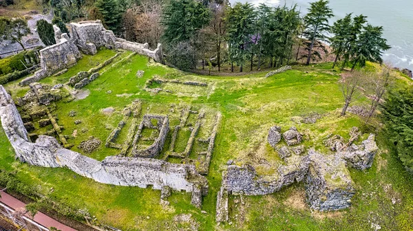 Petra Fortress Batumi Drone Adjara Georgia — Stock Photo, Image