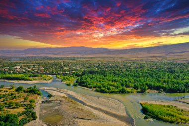 Gürcistan 'da bir İHA nehri.