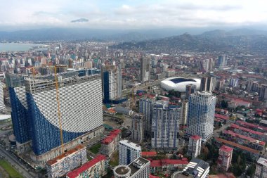 Batum şehri, hava manzaralı, Adjara. Georgia