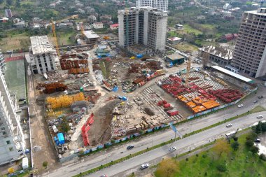 Batum şehri, hava manzaralı, Adjara. Georgia