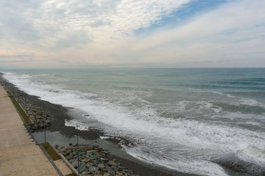 Denizde fırtına, İHA 'nın görüntüsü