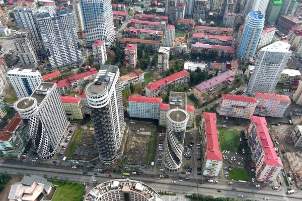 Stadt Batumi Luftaufnahme Adschara Georgien — Stockfoto