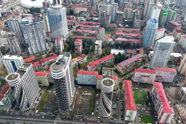 Stadt Batumi Luftaufnahme Adschara Georgien — Stockfoto