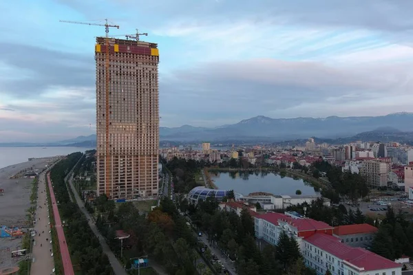Batumi Georgien Februar 2021 Stadtansicht Von Der Drohne — Stockfoto