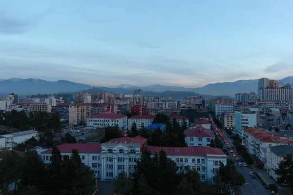 Batumi Georgien Februar 2021 Luftaufnahme Der Stadt — Stockfoto