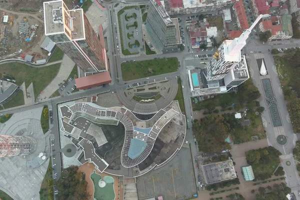 Batumi Georgien Februar 2021 Luftaufnahme Der Stadt — Stockfoto