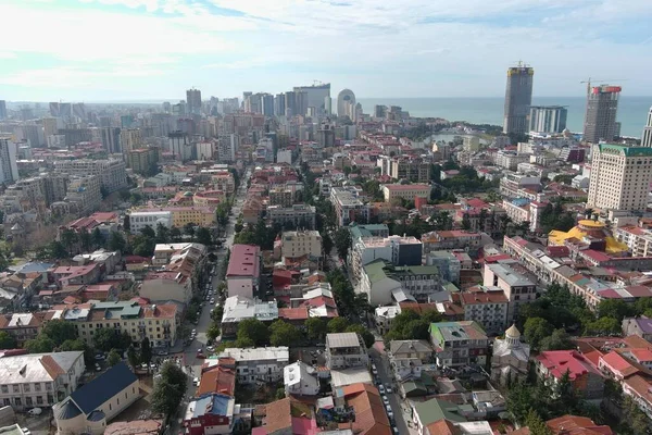 Batumi Georgien Februar 2021 Stadtansicht Von Der Drohne — Stockfoto